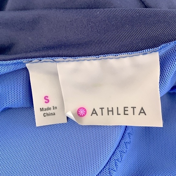 Athleta Caspian Colorblock Racerback Swim Dress - Picture 10 of 13